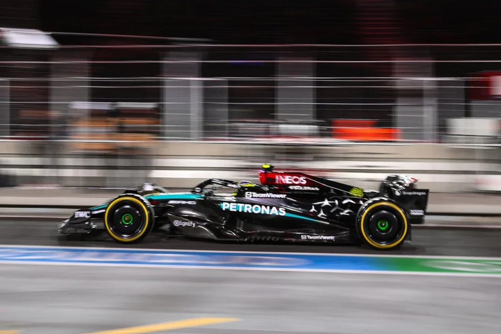 Hamilton Las Vegas FP2
