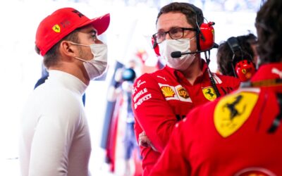 Leclerc fuori nel Q2: lui non sa perché, ma Ferrari trova una crepa nel telaio e lo sostituisce