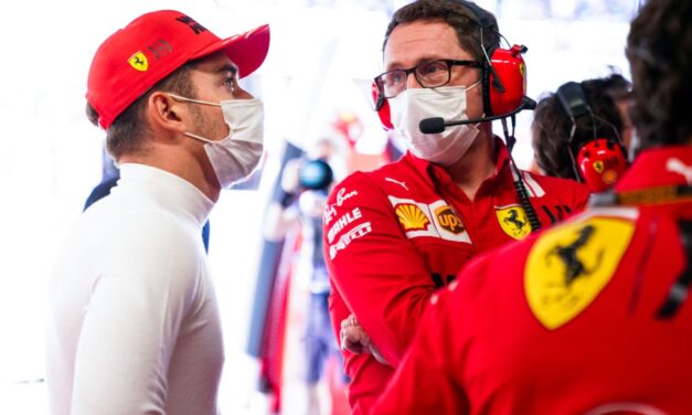 Leclerc fuori nel Q2: lui non sa perché, ma Ferrari trova una crepa nel telaio e lo sostituisce