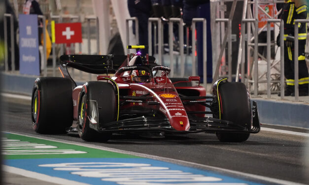 Ferrari al lavoro per migliorare l’efficienza aerodinamica della F1-75