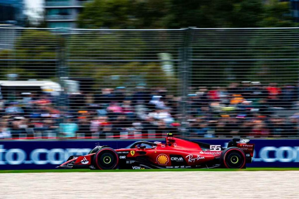 GP d'Australia, Ferrari SF-23, Carlos Sainz.