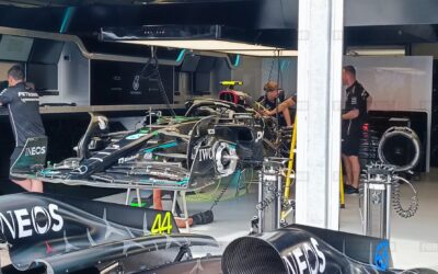 Mercedes incorporate unique sidepod updates to the W14