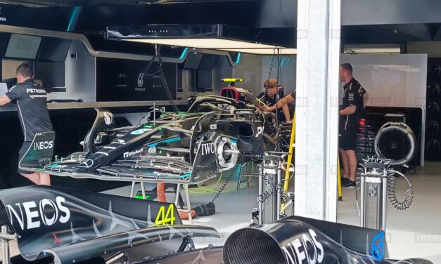 Novità Mercedes: ecco le nuove pance della W14 che riprendono soluzioni Ferrari