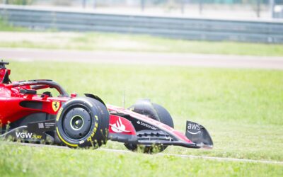 Ferrari SF-23 a Fiorano: c’è anche il nuovo fondo che riprende soluzioni Red Bull