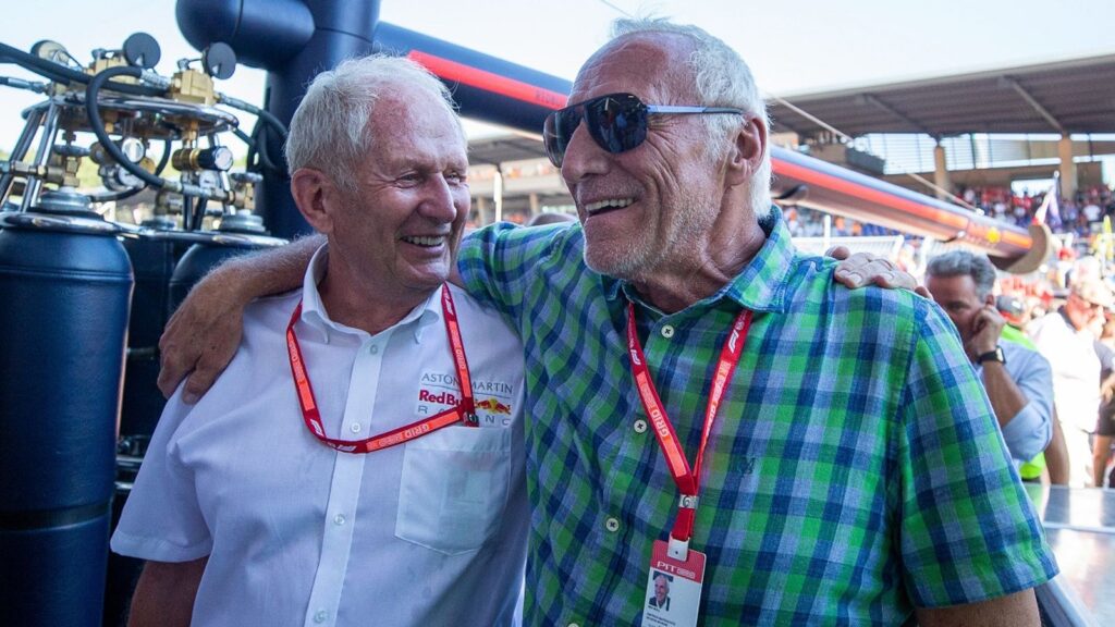 F1, Red Bull Manager, Helmut Marko & Red Bull Owner, Dieter Mateschitz