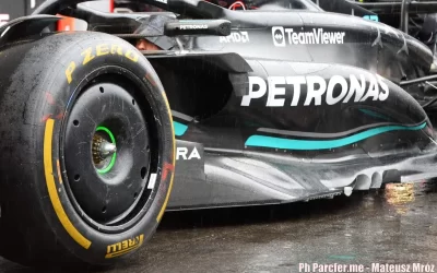 Mercedes: oltre l’ala posteriore ci sono modifiche a pance e fondo