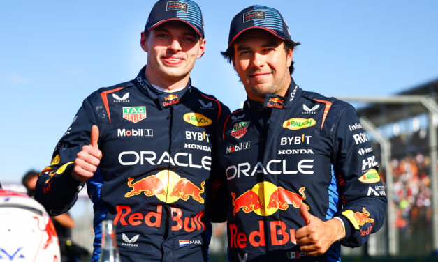 Red Bull: pole inaspettata per Verstappen, penalità per Perez
