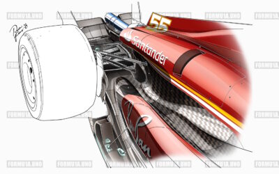 Ferrari: a Suzuka c’è una piccola novità alla sospensione posteriore