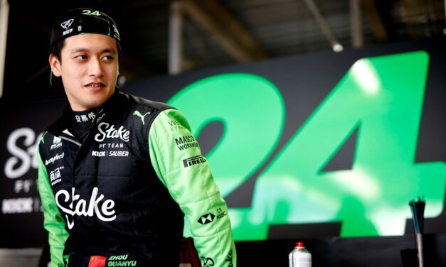 Stake F1 Team: Zhou vuole i punti davanti ai suoi tifosi